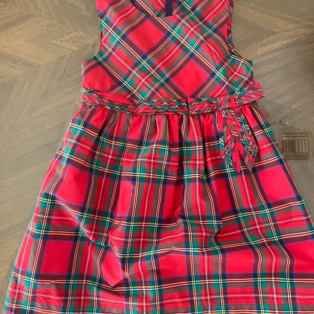 Vineyard Vines Tartan Plaid Dress Girls Size 6